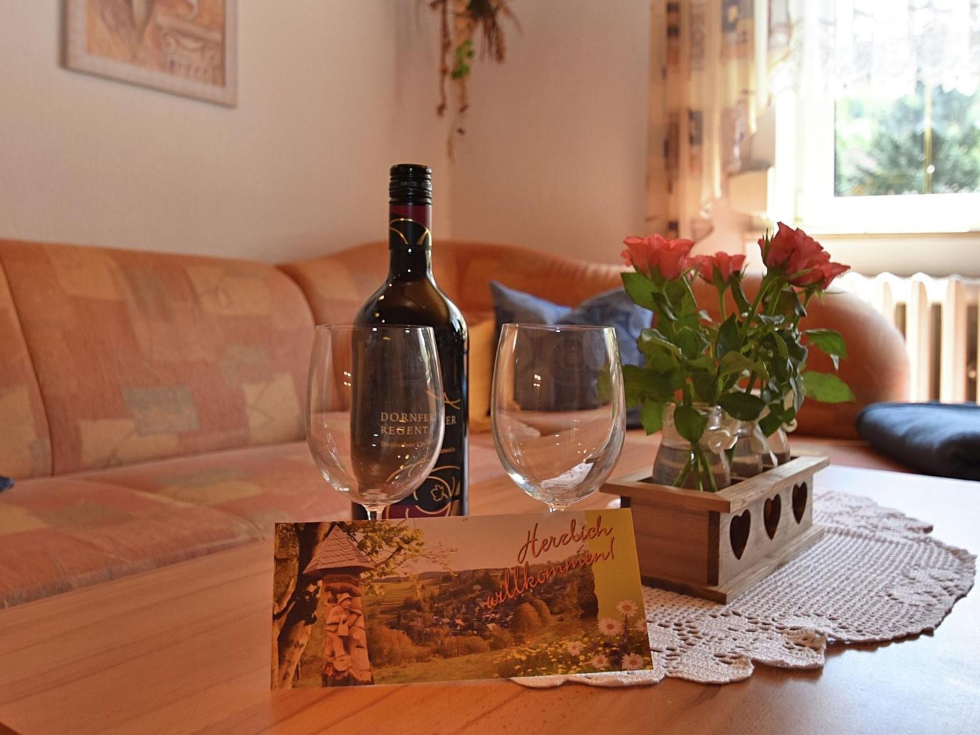 Apartment In Thuringian Forest With Garden Oberweißbach Екстериор снимка